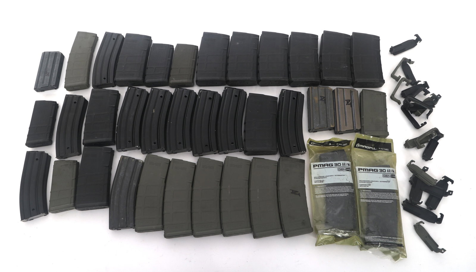 AR 15 5.56mm/.223 & 7.62mm CALIBER RIFLE MAGAZINES (1 of 7)