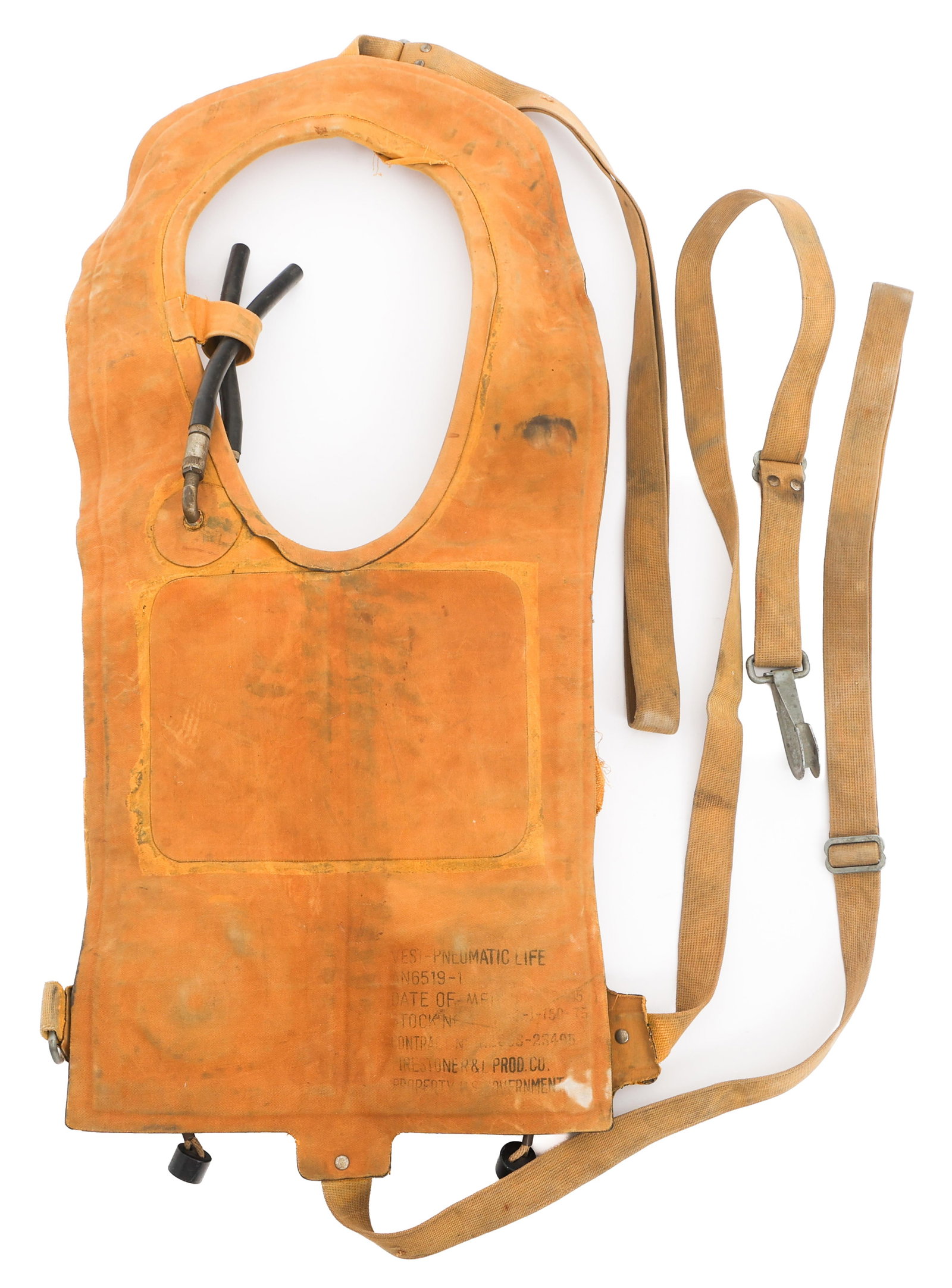 WWII US AAF & AIRBORNE MAE WEST LIFE VEST (1 of 11)