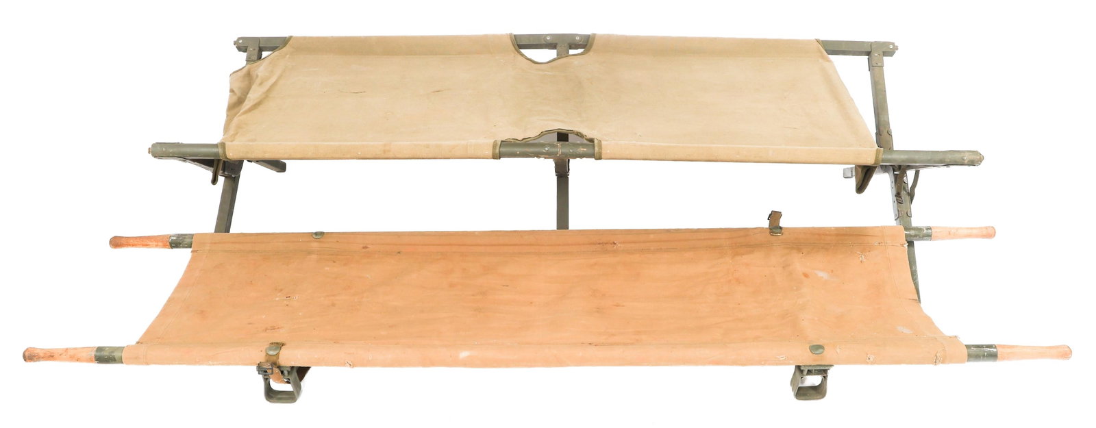 WWII US ARMY MEDICAL CORPS STRETCHER & COT (1 of 17)