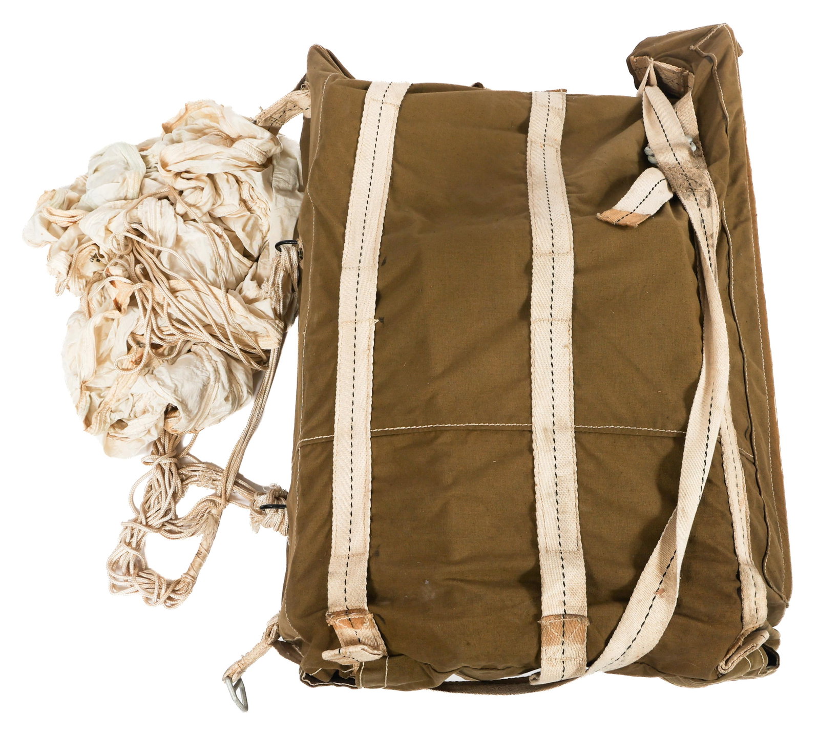 WWII US ARMY G-1 CARGO PARACHUTE (1 of 9)