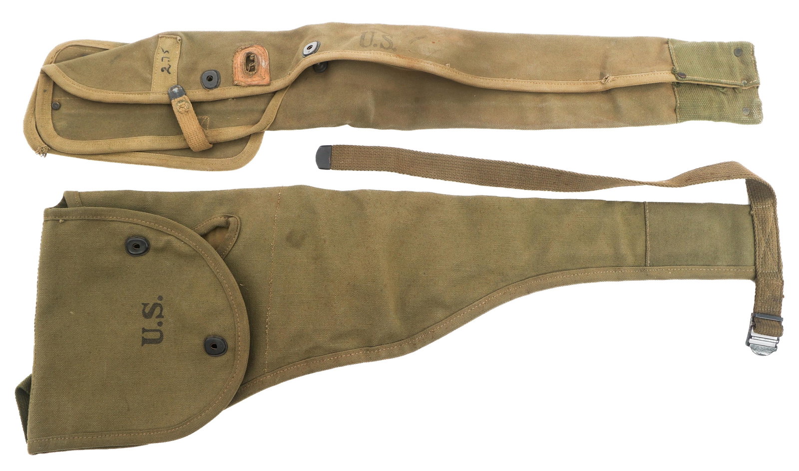 WWII US ARMY AIRBORNE M1 CARBINE JUMP CASE (1 of 18)