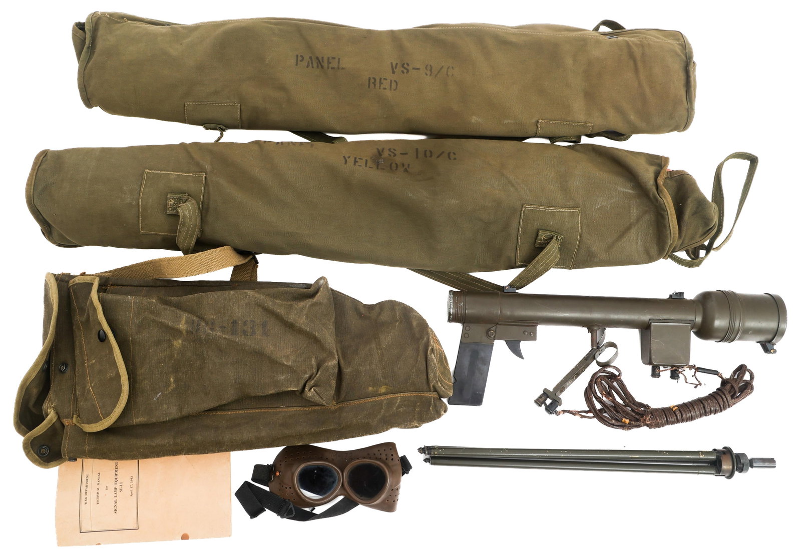 WWII US ARMY AIRBORNE PATHFINDERS SE-11 SIGNAL KIT (1 of 20)