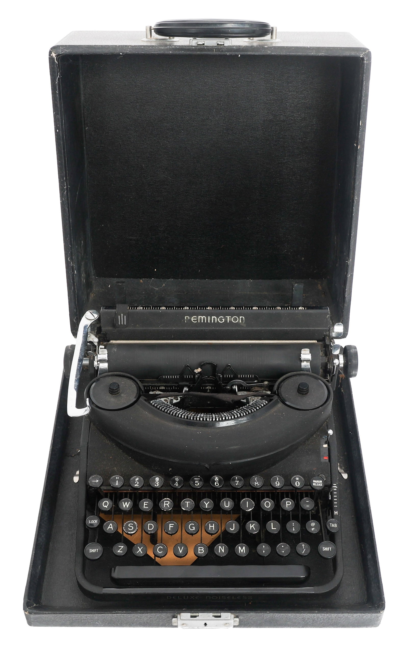 1940s REMINGTON NOISELESS DELUXE TYPEWRITER (1 of 14)