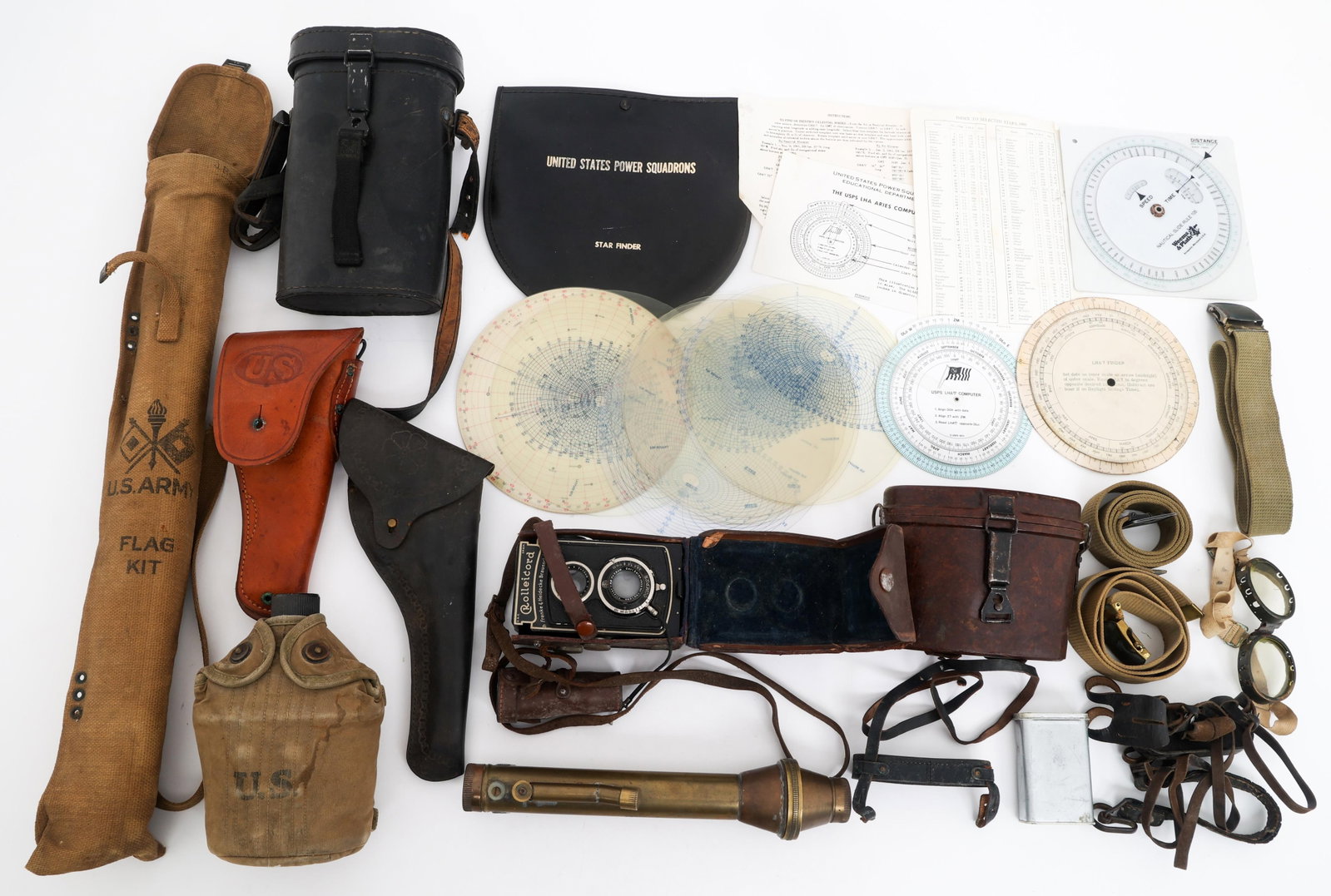 WWII US & GERMAN CAMERA & FIELD GEAR BONANZA (1 of 13)