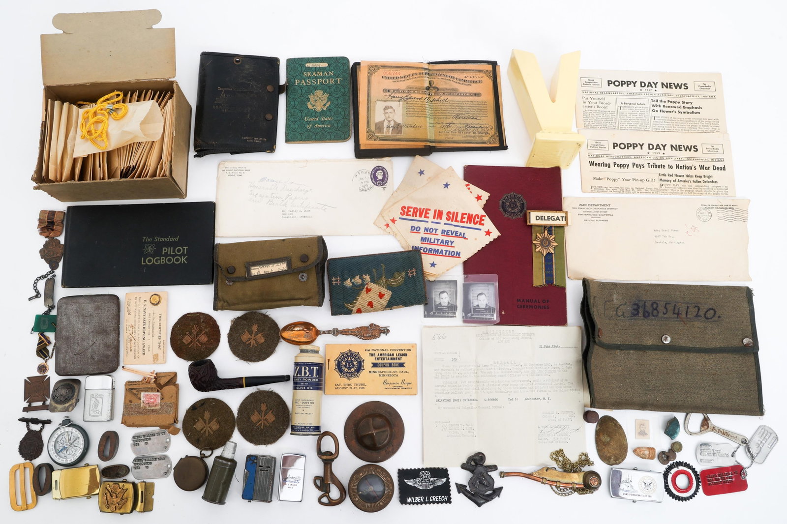 WWI - 1950s US ARMED FORCES & CIVILIAN BONANZA (1 of 14)