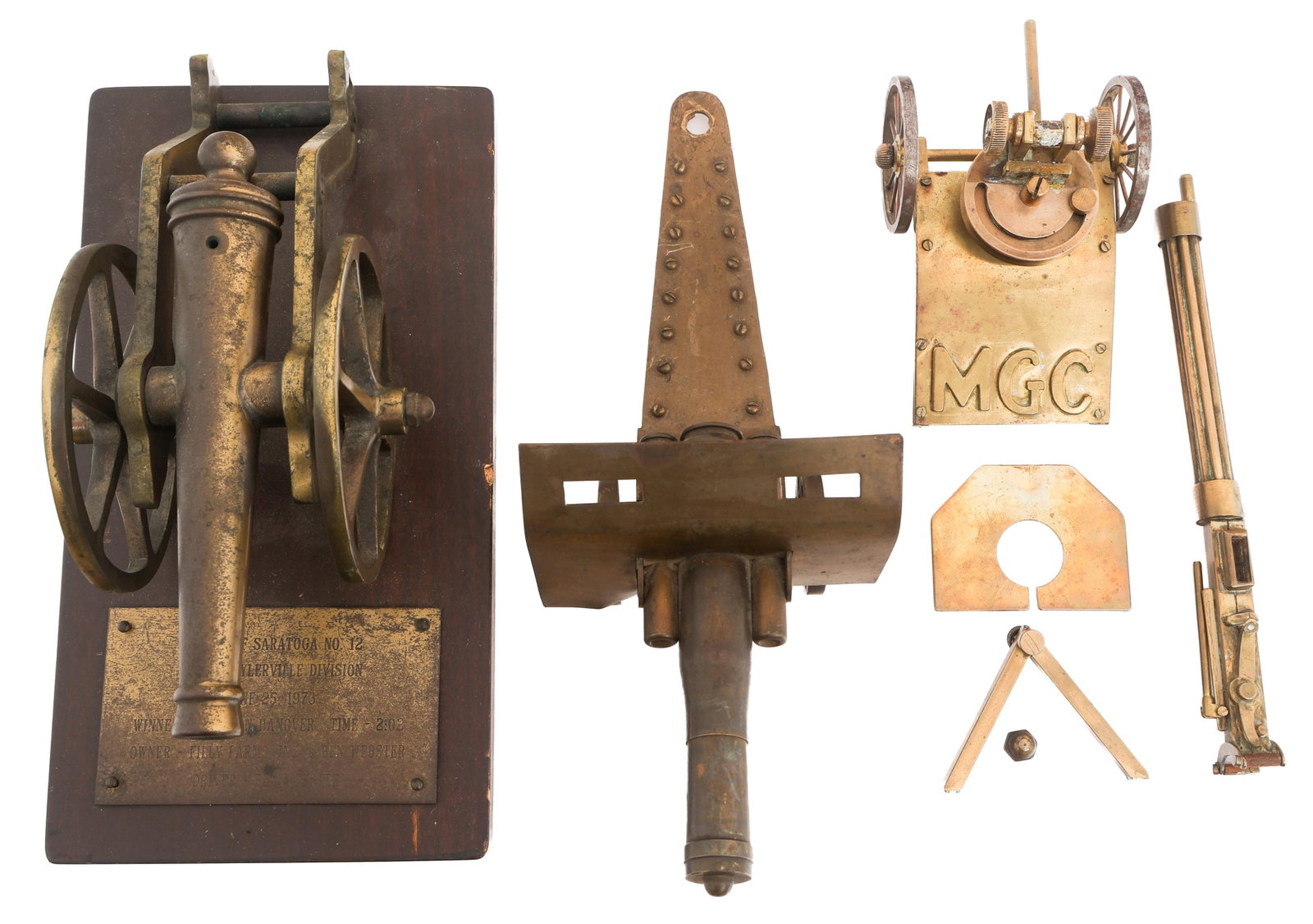 WWII - COLD WAR BRASS DESK CANNONS (1 of 13)