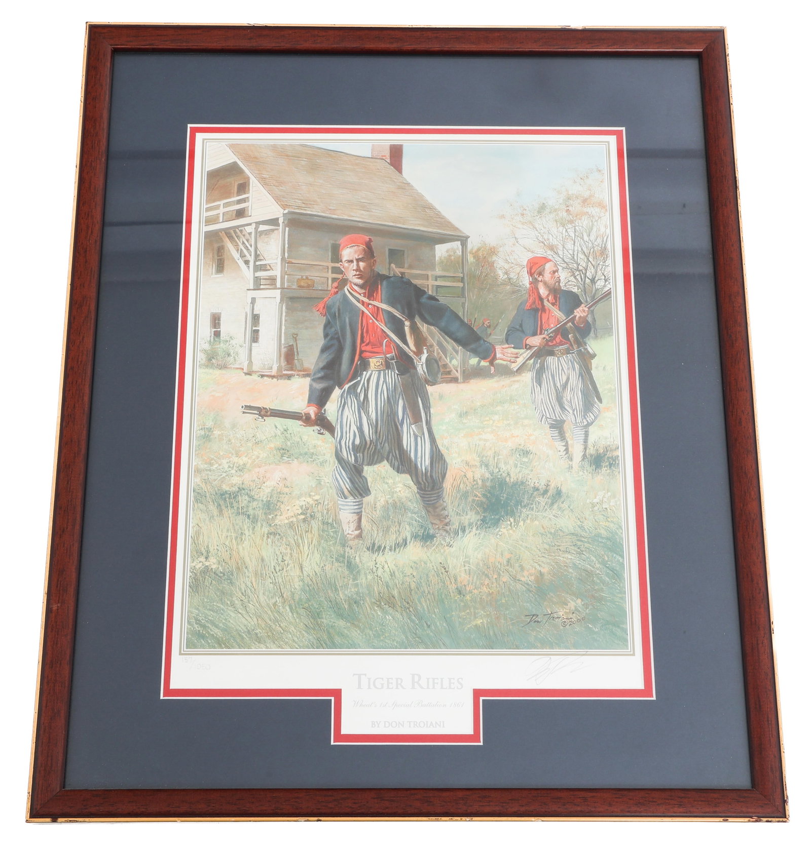 DON TROIANI "TIGER RIFLES" SIGNED LITHOGRAPH (1 of 7)