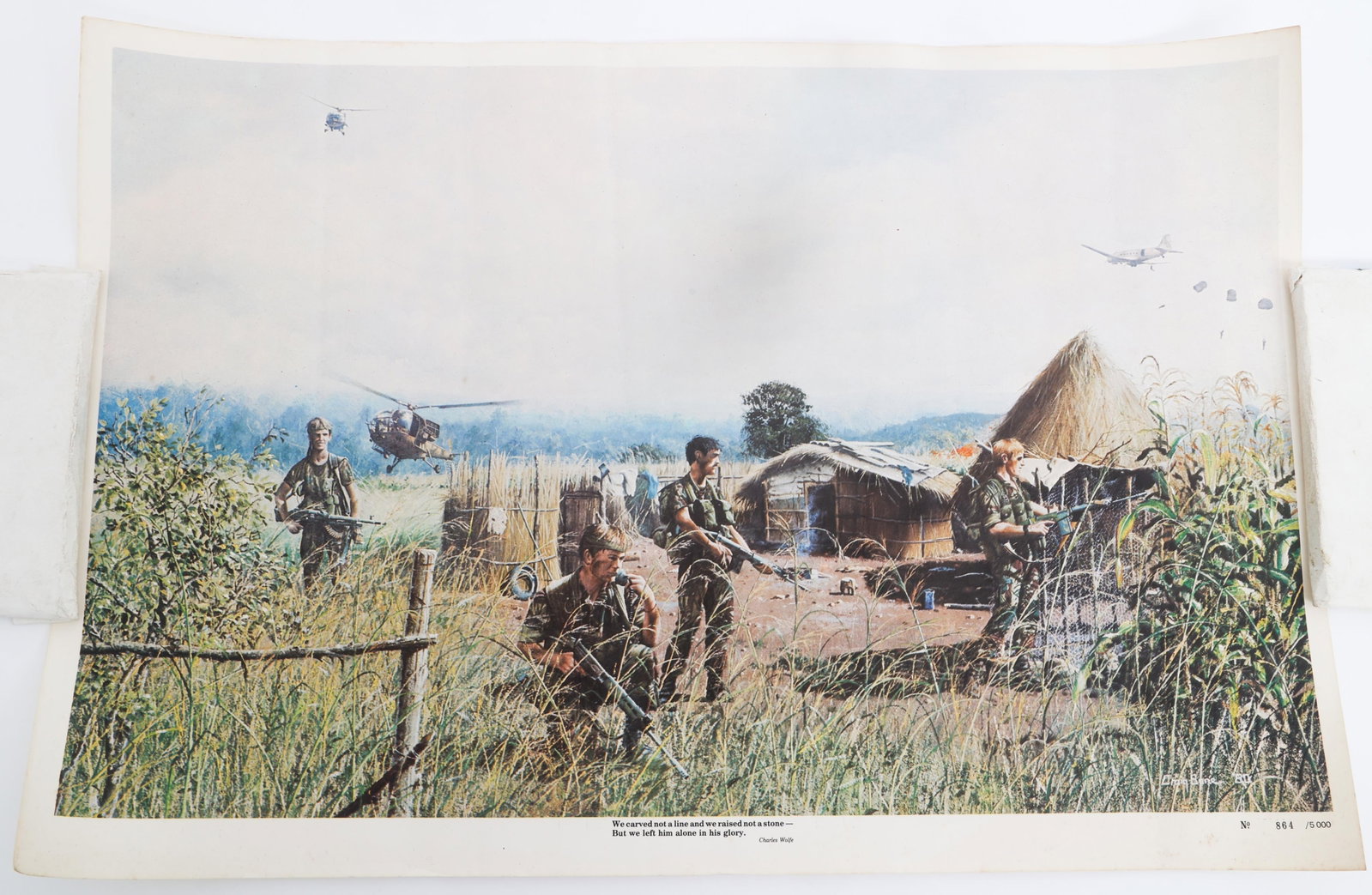 RHODESIAN RLI ART PRINT by CRAIG BONE (1 of 4)