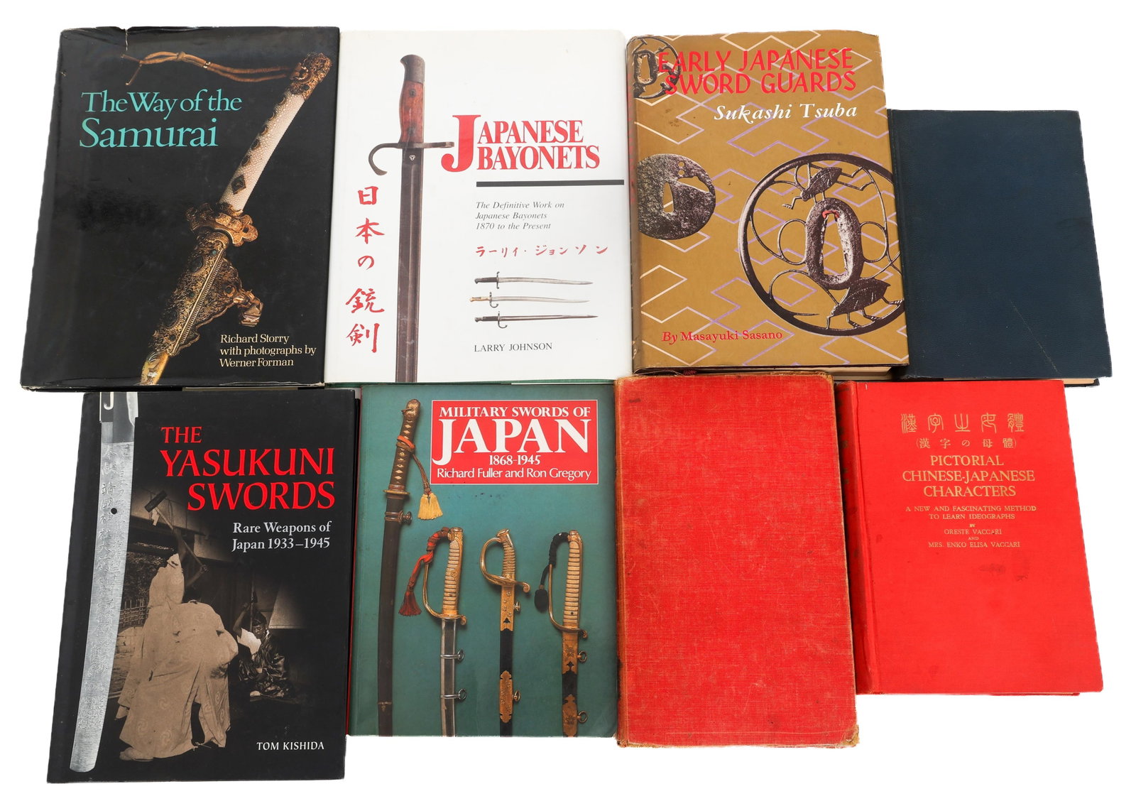 IMPERIAL JAPANESE KATANA & BAYONET REFERENCE BOOKS: IMPERIAL JAPANESE KATANA & BAYONET REFERENCE BOOKS Imperial Japanese Katana, Bayonet and Language Reference Books. (1) Japanese Bayonets. Written by Larry Johnson. (1) The Way of the Samurai. Written