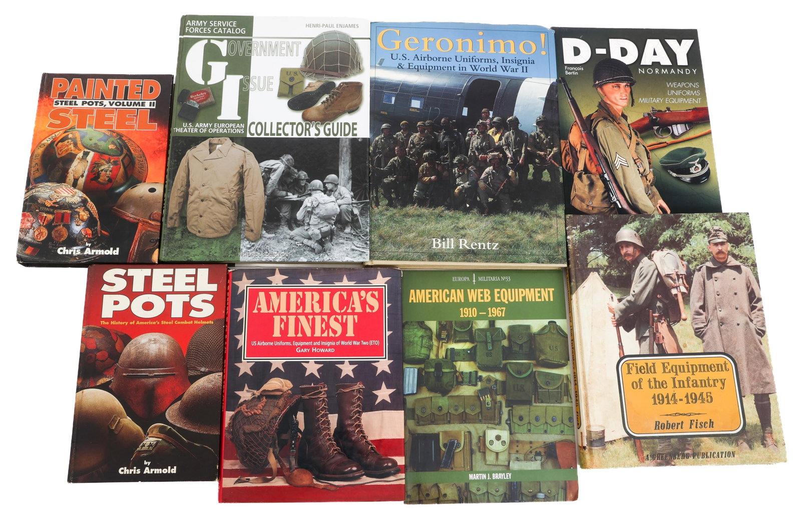 WWI - VIETNAM WAR US UNIFORM REFERENCE BOOKS (1 of 11)