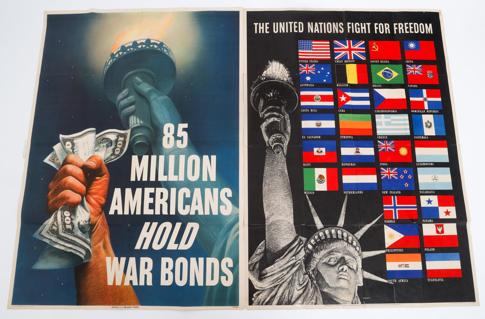WWII US WAR BOND & HOMEFRONT POSTERS (1 of 14)
