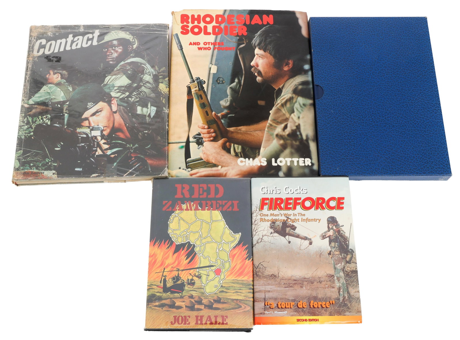 BUSH WAR RHODESIAN HISTORY & SIGNED SAS BOOKS (1 of 19)