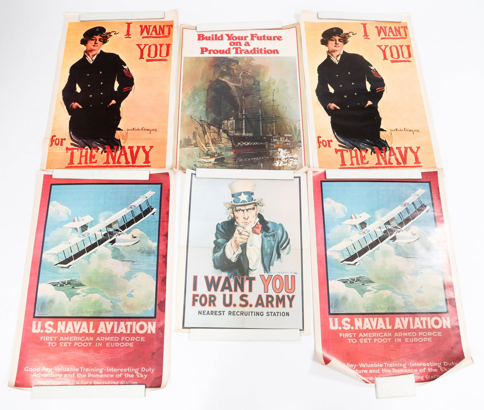 US NAVY & ARMY RECRUITING POSTER PRINTS (1 of 3)