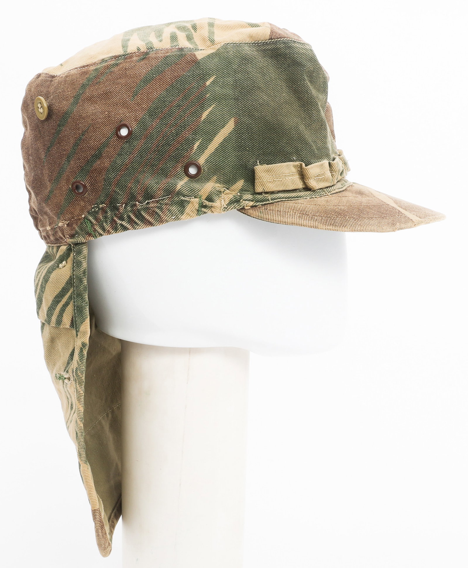 BUSH WAR RHODESIAN BRUSHSTROKE CAMO LOOP "C" CAP - 4