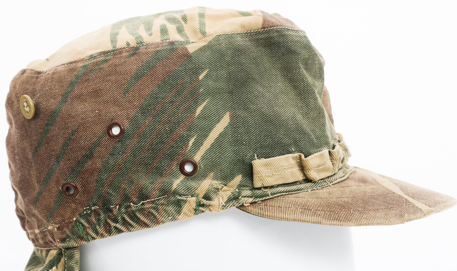 BUSH WAR RHODESIAN BRUSHSTROKE CAMO LOOP "C" CAP - 5