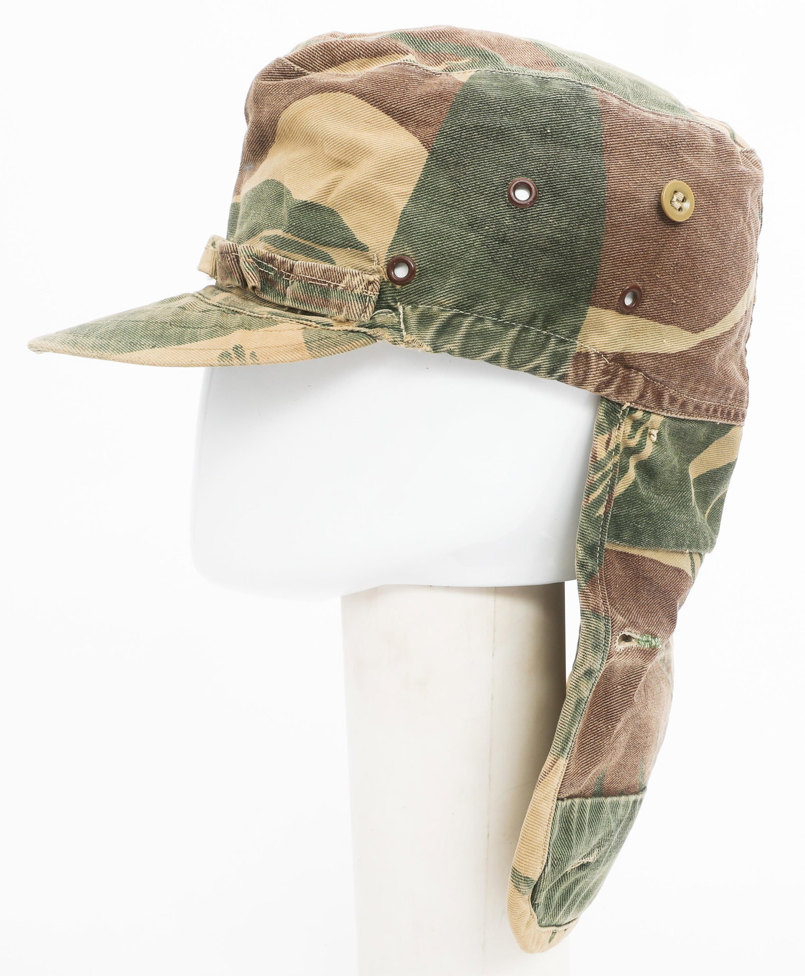 BUSH WAR RHODESIAN BRUSHSTROKE CAMO LOOP "C" CAP - 7
