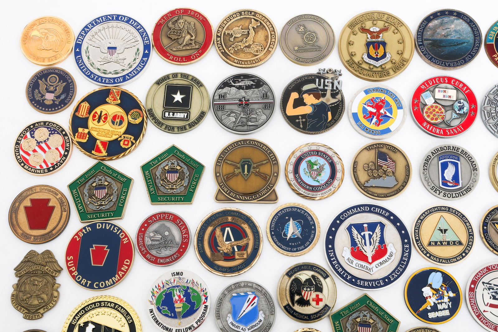 US ARMED FORCES CHALLENGE COINS - 2