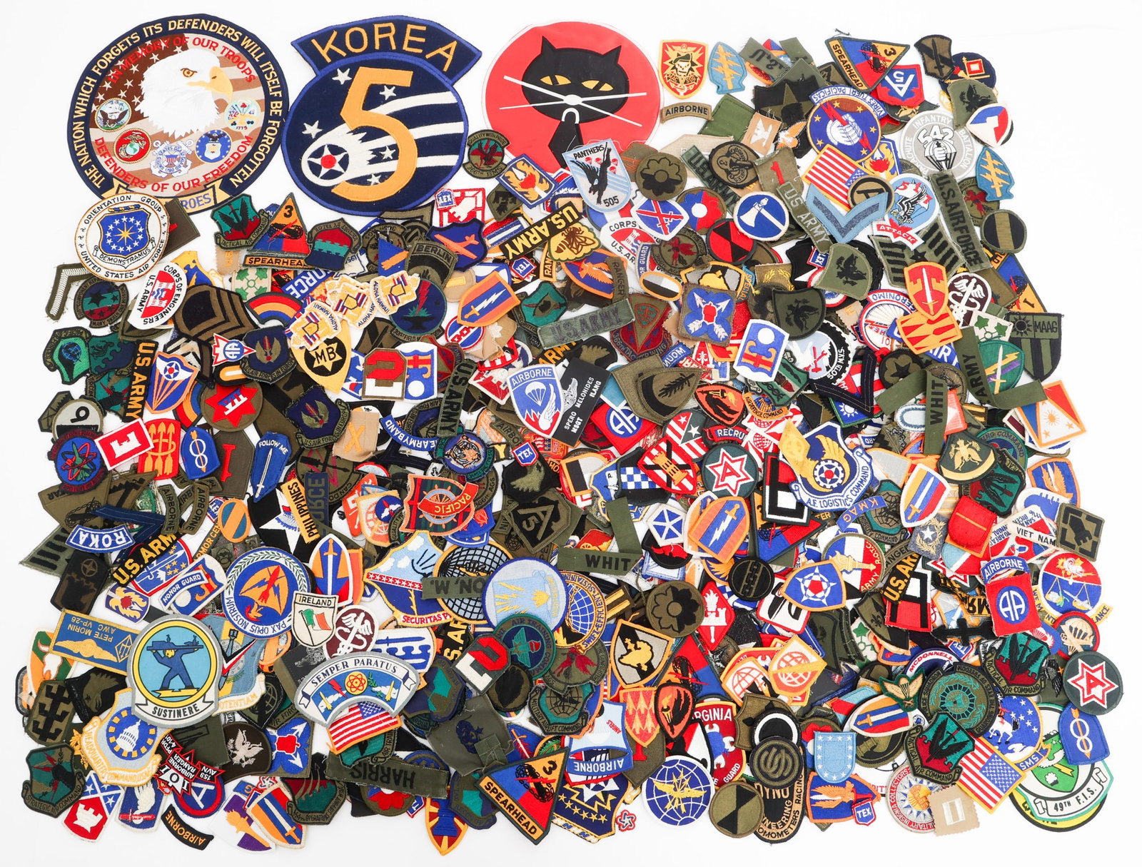 COLD WAR - CURRENT US ARMED FORCES UNIT PATCHES (1 of 17)