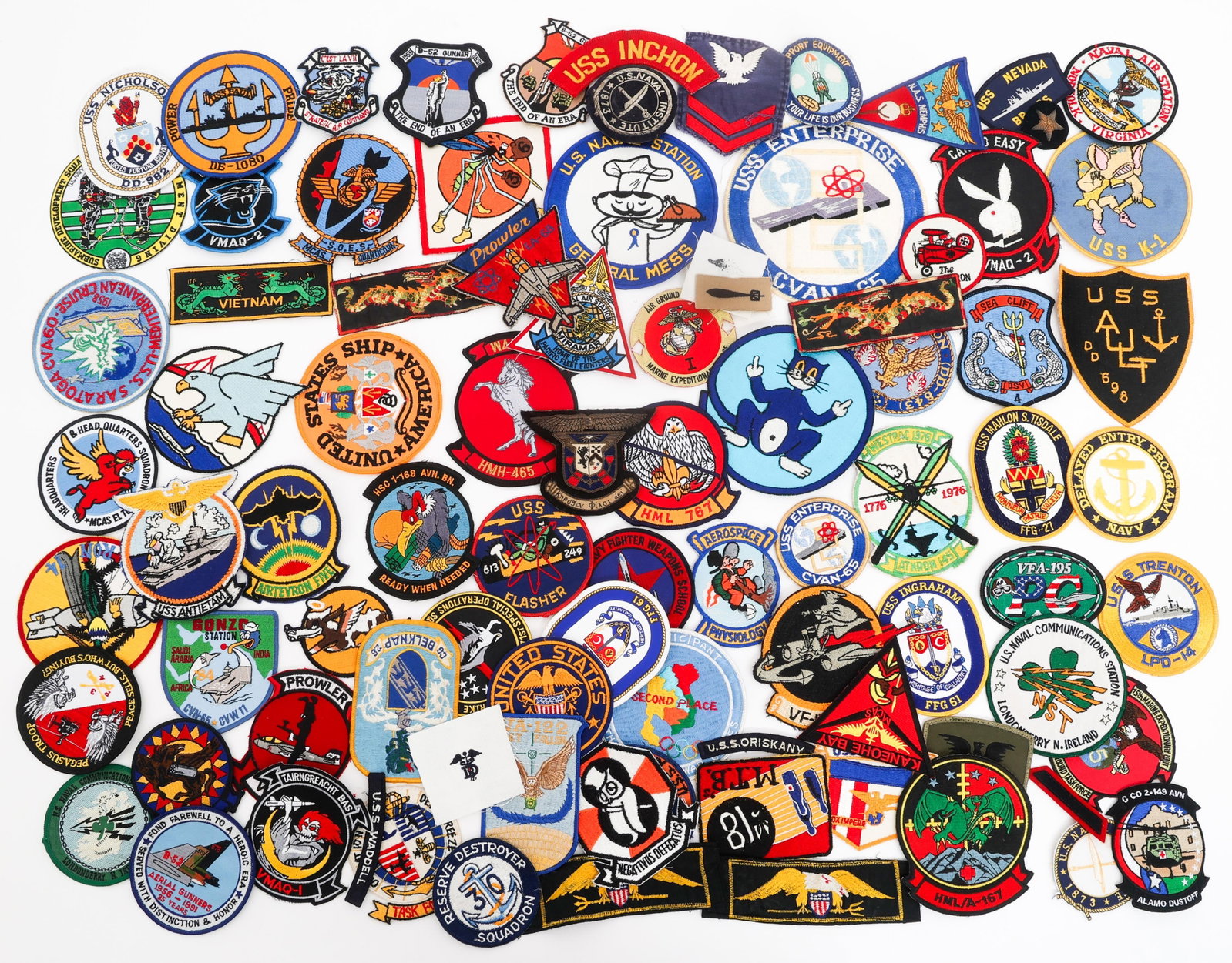 COLD WAR - CURRENT US NAVY UNIT & SHIP PATCHES (1 of 18)