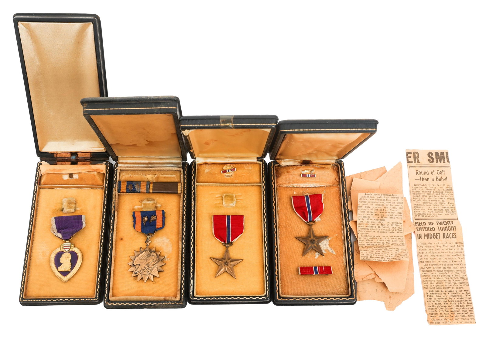 WWII US ARMY & AAF NAMED MEDALS (1 of 18)