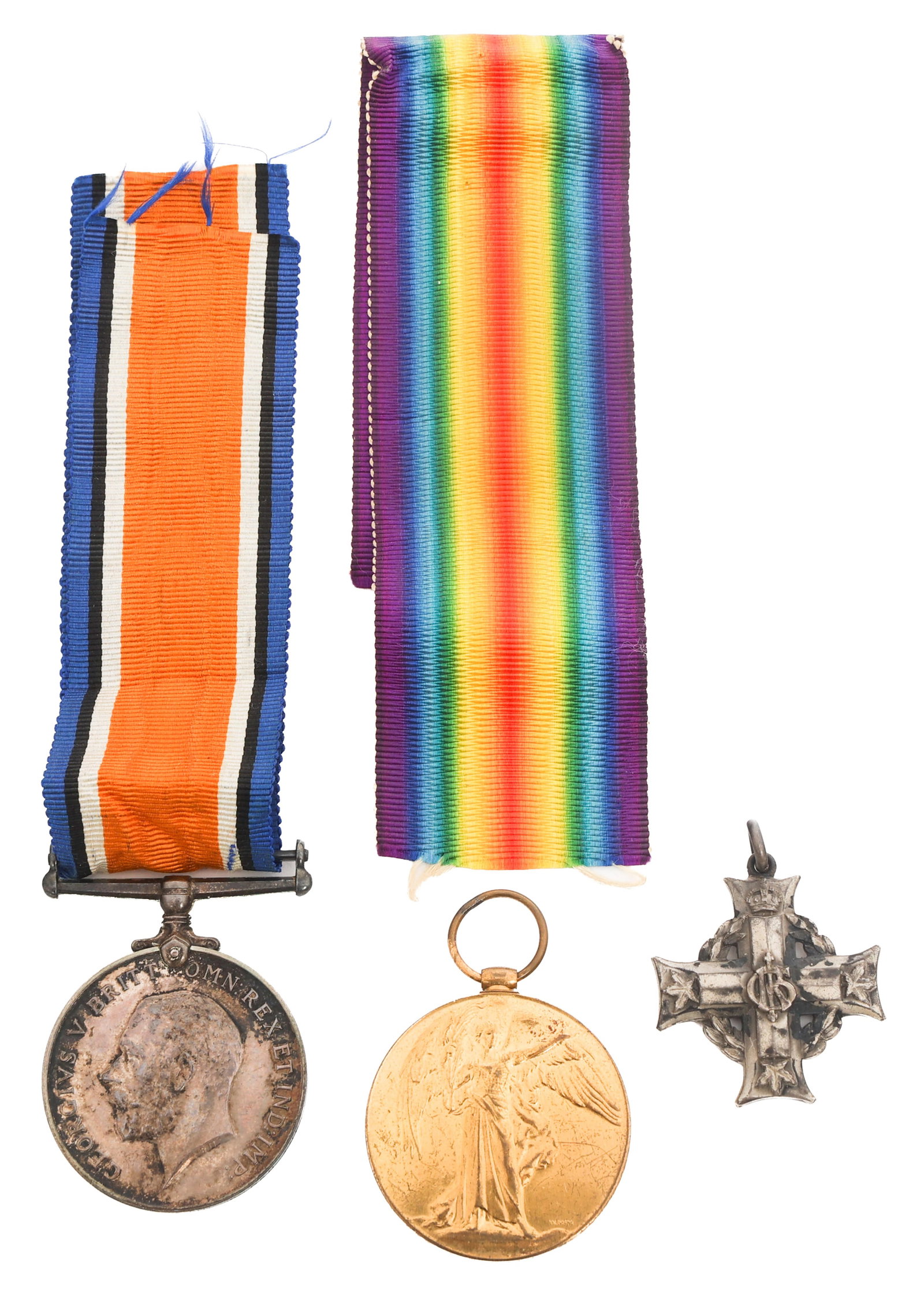 WWI CANADIAN 2nd BTN NAMED KIA MEDALS GROUPING (1 of 17)