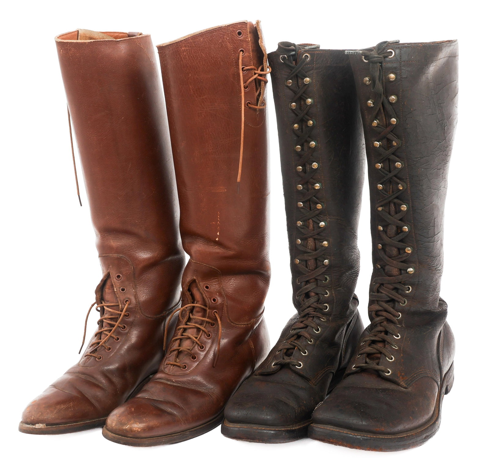 WWI US OFFICER & AVIATOR BOOTS (1 of 17)