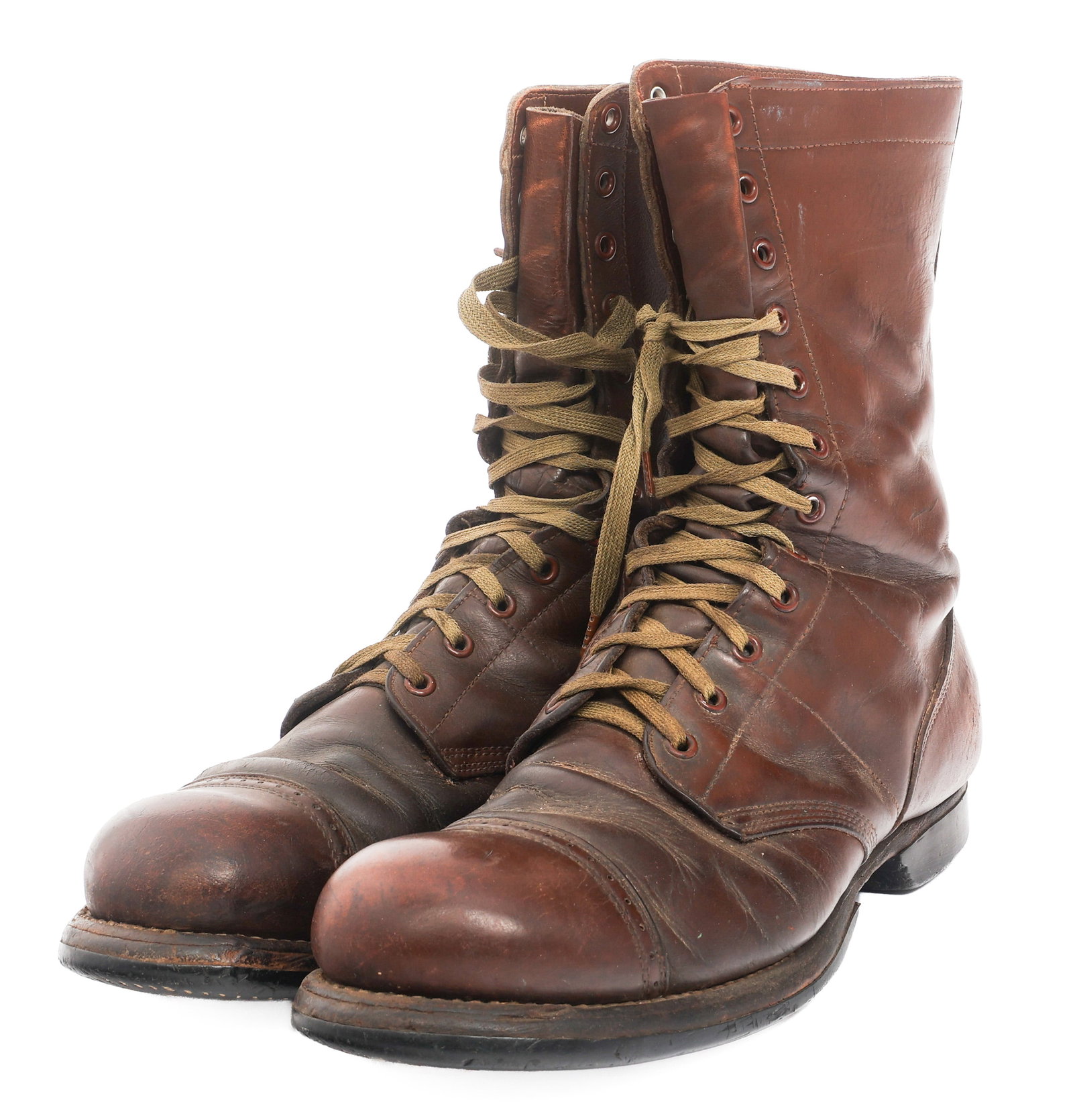 WWII US ARMY PARATROOPER CORCORAN JUMP BOOTS (1 of 14)