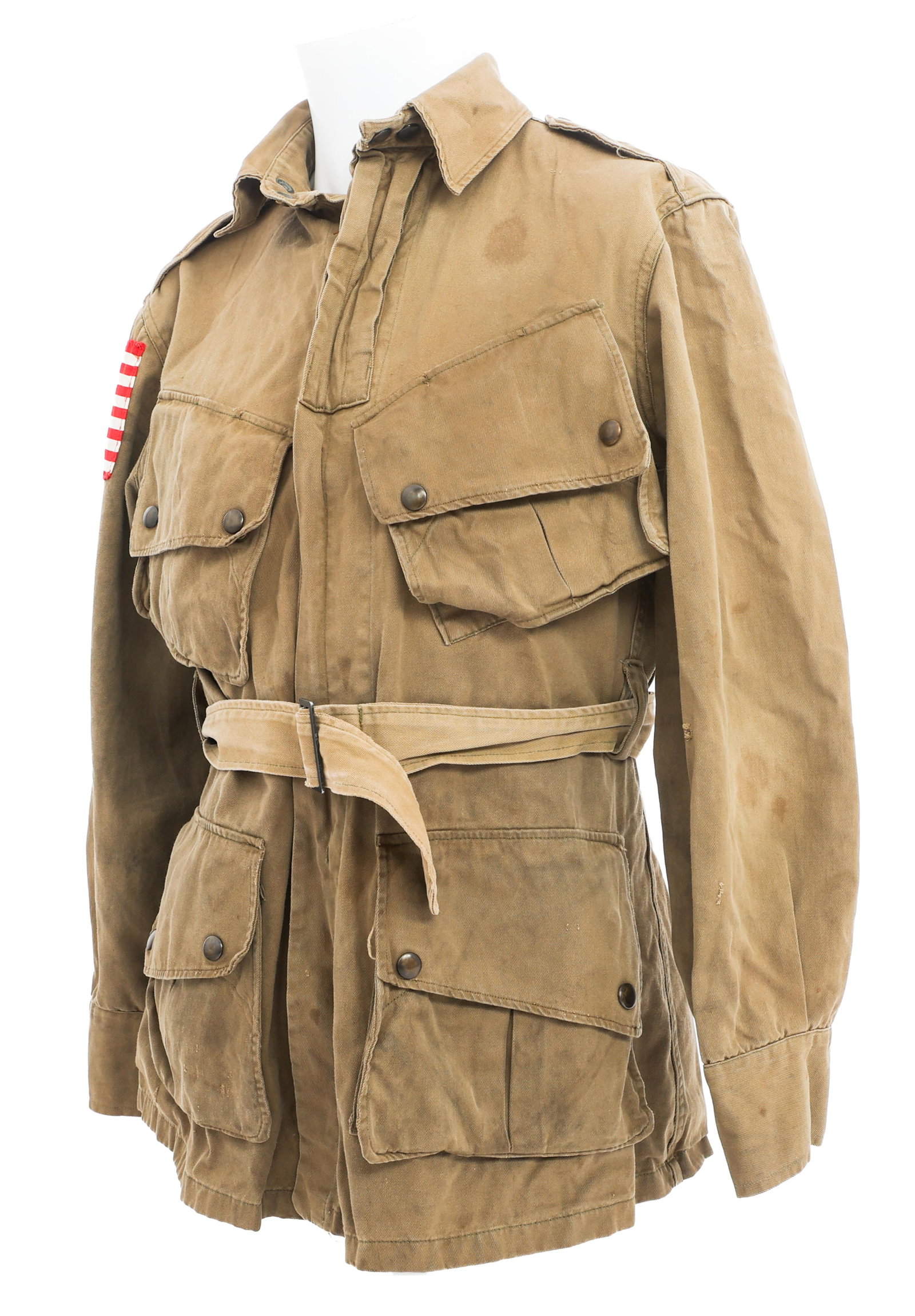 WWII US ARMY AIRBORNE M42 PARATROOPER JUMP JACKET (1 of 16)