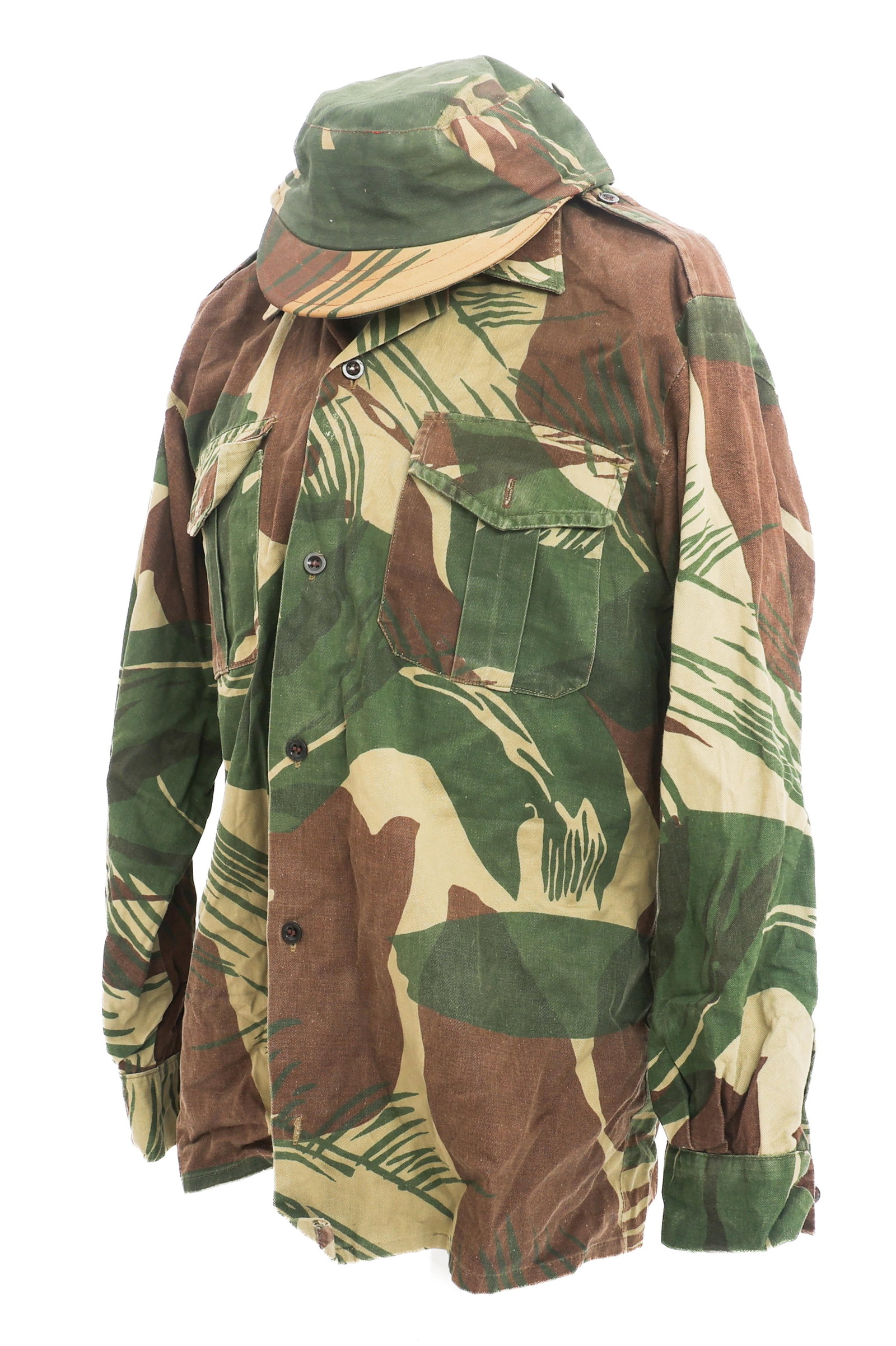 BUSH WAR RHODESIAN BRUSHSTROKE NAMED CAMO JACKET (1 of 9)