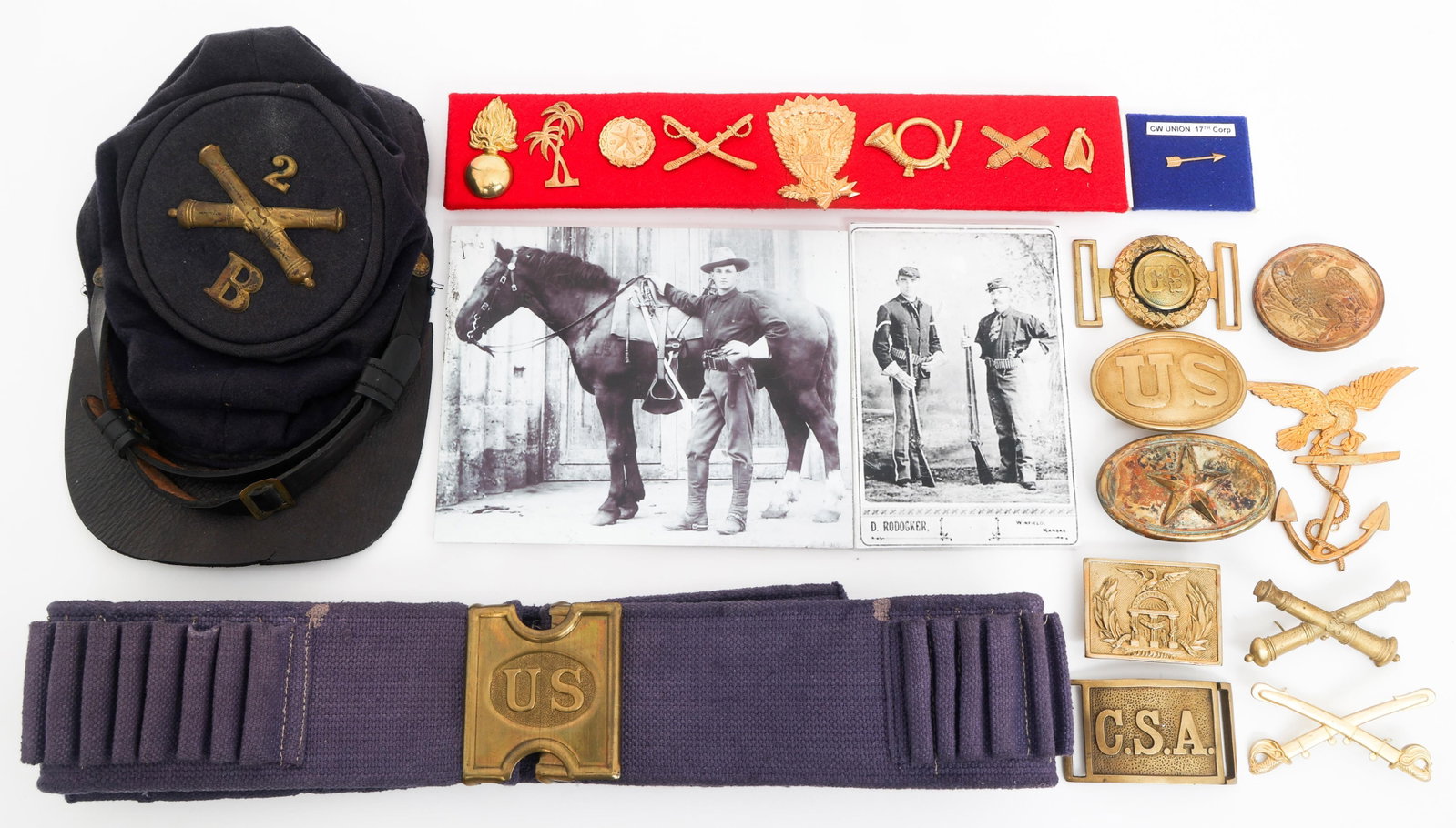 REENACTOR 18th C. US INSIGNIA & GEAR (1 of 14)