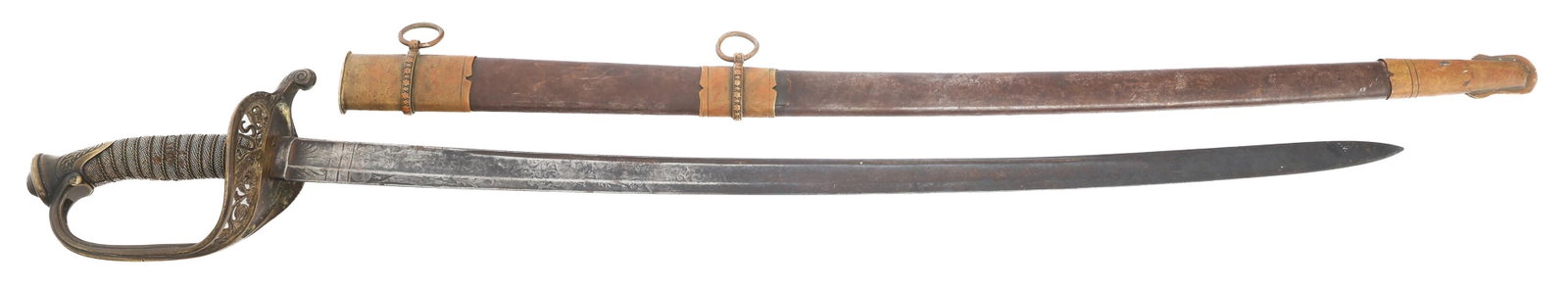 CIVIL WAR US M1850 STAFF & FIELD OFFICER SWORD (1 of 20)