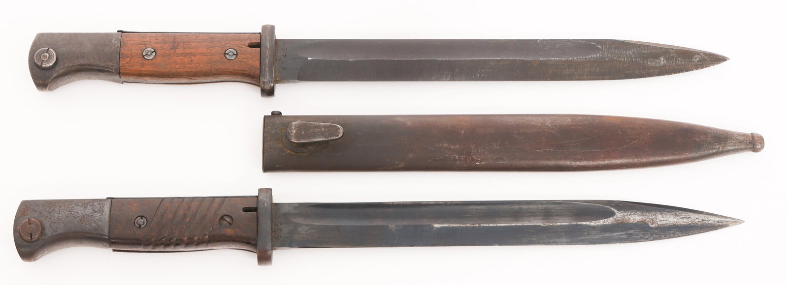 WWII GERMAN COMBAT K98 BAYONETS WITH SCABBARD (1 of 16)