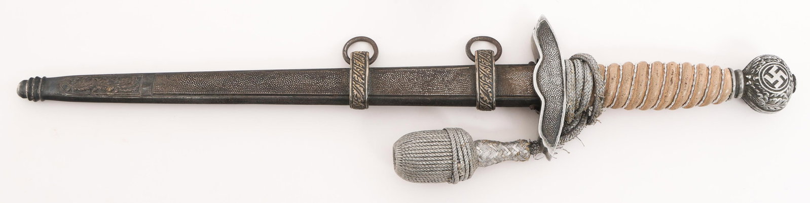 WWII GERMAN LUFTWAFFE 2nd MODEL DAGGER by E PACK - 4