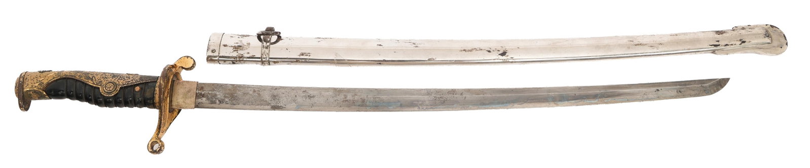 WWII IMPERIAL JAPANESE POLICE OFFICER SWORD (1 of 18)