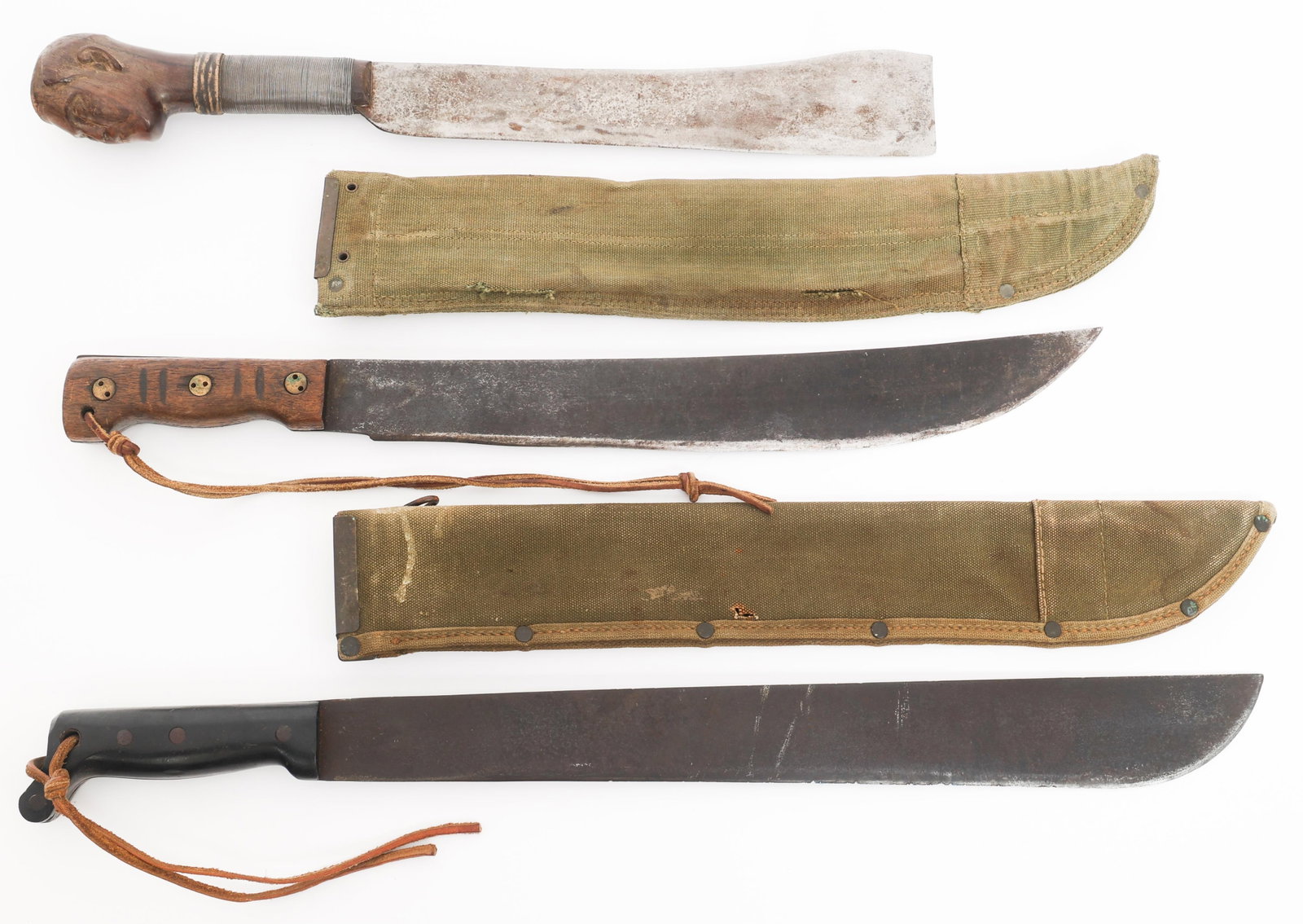 WWII US COLLINS & PARANG MACHETES (1 of 17)