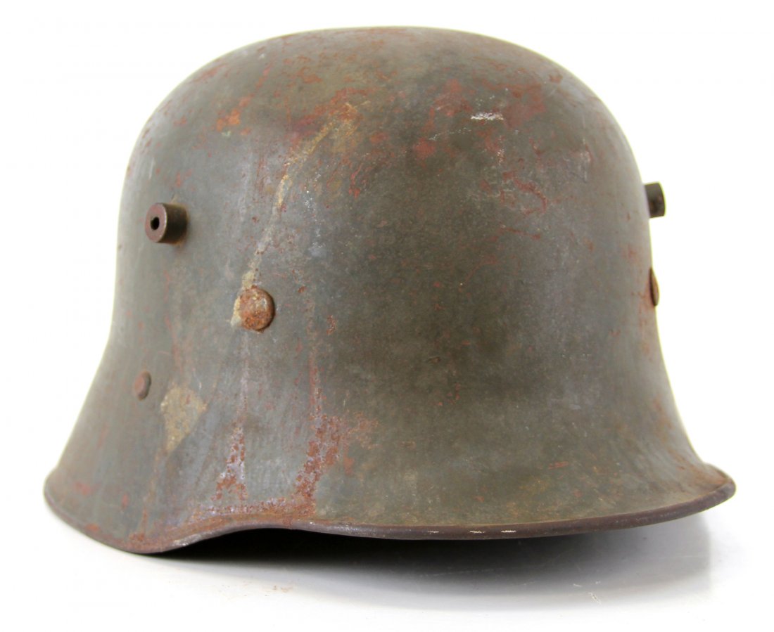 WWI AUSTRIAN M1916 HELMET WITH LINER: WWI AUSTRIAN M1916 HELMET WITH LINER Country: Germany . Size: 57