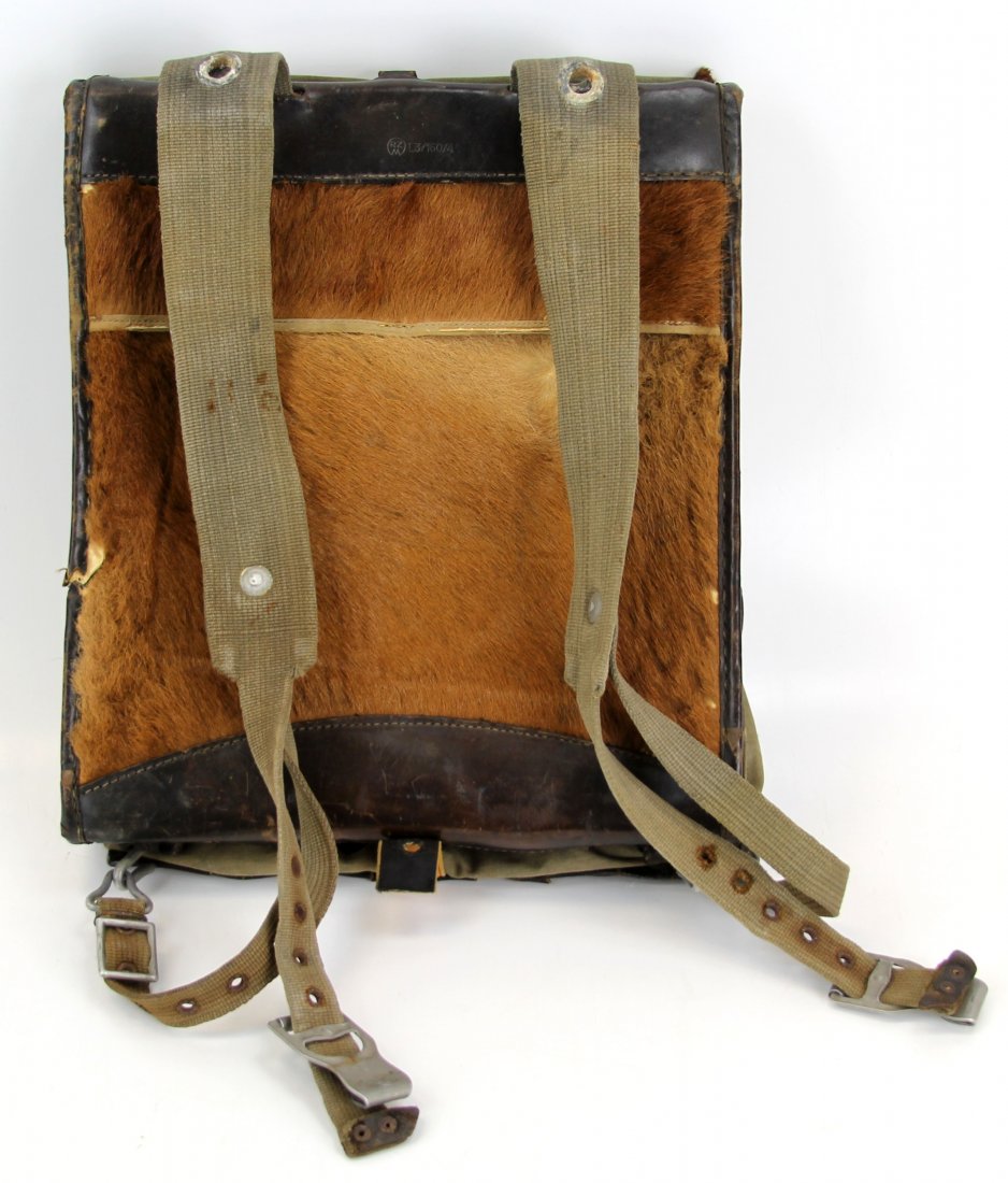 WWII GERMAN RZM PONY FUR BACKPACK: WWII GERMAN RZM PONY FUR BACKPACK Country: Germany