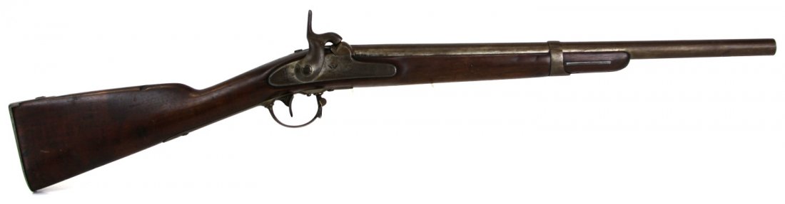 HARPER'S FERRY 1847 CUT DOWN MUSKET: HARPER'S FERRY 1847 CUT DOWN MUSKET Type: Musket Manufacturer: Harper's Ferry Model: 1822 Caliber / Guage: .69 Barrel Length: 22"