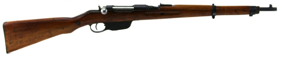 AUSTRIAN STEYR MANNLICHER M95 CARBINE 8X56R: AUSTRIAN STEYR MANNLICHER M95 CARBINE 8X56R Austrian M95 Steyr Mannlicher carbine. Straight pull action. Matching original numbers. Century Arms import mark. Type: Rifle Manufacturer: Steyr Model: M95