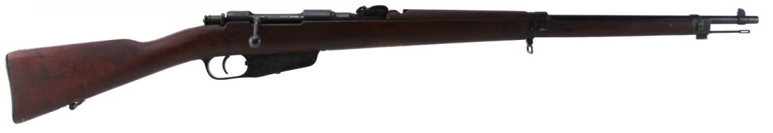 ITALIAN MADE CARCANO RIFLE FAT 24 MARKED: ITALIAN MADE CARCANO RIFLE FAT 24 MARKED Italian Carcano 6.5mm rifle, marked "FAT42" over chamber. Type: rifle Manufacturer: carcano Caliber / Guage: 6.5 Carcano Serial Number: AN1124