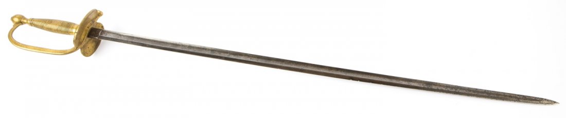 CIVIL WAR MODEL 1840 NCO SWORD HORSTMANN: CIVIL WAR MODEL 1840 NCO SWORD HORSTMANN Type: Sword Country: US Blade Length: 28" Overall Length: 33.5" Provenance: From the collection of Darryl E. Kinnison