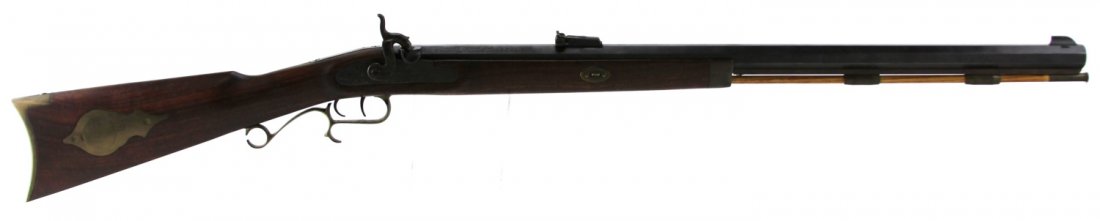 THOMPSON CENTER ARMS HAWKEN .54 CALIBER PERCUSSION: THOMPSON CENTER ARMS HAWKEN .54 CALIBER PERCUSSION Thompson Center Hawken .54 caliber percussion muzzle loader. 29 inch octagon barrel. Type: percussion rifle Manufacturer: TC Model: Hawken Caliber / 
