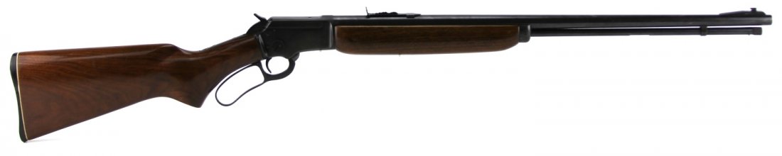 MARLIN MODEL 39-A LEVER ACTION .22 RIFLE: MARLIN MODEL 39-A LEVER ACTION .22 RIFLE Marlin Model 39-a lever action .22 rifle. Take down knob on right side. Type: Rifle Manufacturer: Marlin Model: 39a Caliber / Gauge: .22LR Serial Number: 0704