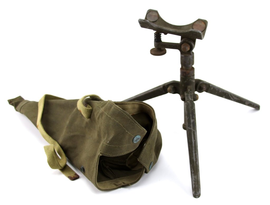 US WW2 M15 SNIPER SPOTTING SCOPE TRIPOD & CASE Mar 18, 2015 Centurion Auctions in FL