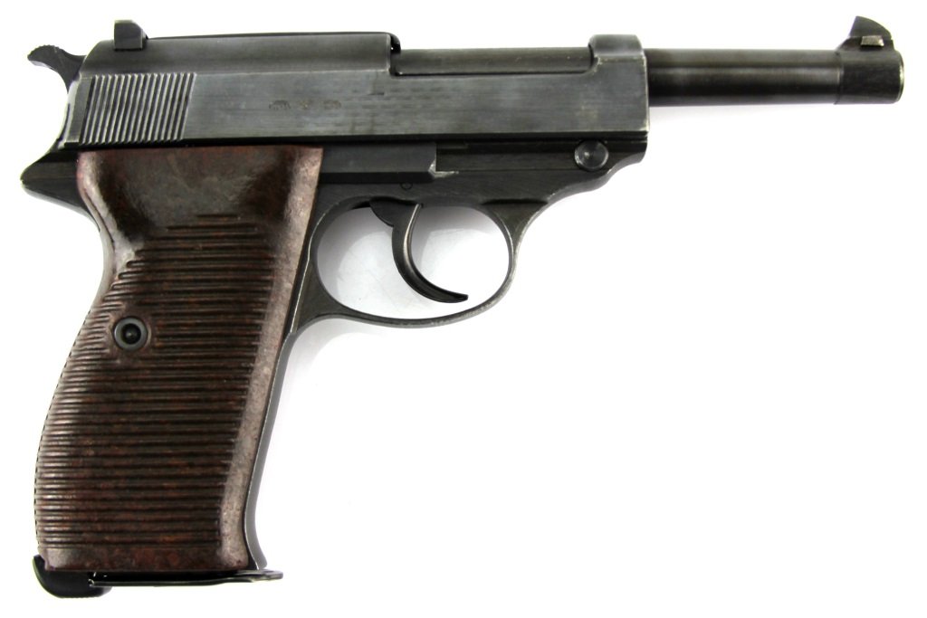 WWII GERMAN WALTHER P38 byf 44 PISTOL: WWII GERMAN WALTHER P38 byf 44 PISTOL Mauser produced. Waffenamt 135. Caliber / Gauge: 9mm Barrel Length: 4.9" Serial Number: 440w