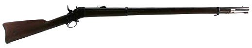 US SPRINGFIELD MODEL 1871 ROLLING BLOCK RIFLE: US SPRINGFIELD MODEL 1871 ROLLING BLOCK RIFLE US Springfield Model 1871 rolling block rifle. Marked "US SPRINGFIELD 1872" on right side. Remington patent lines on tang. Caliber / Gauge: .50-70