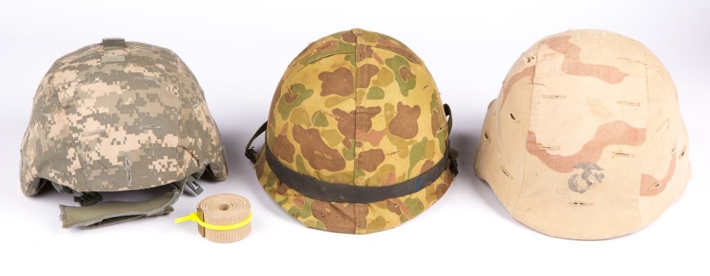 M-1 HELMET LOT OF 3: M-1 HELMET LOT OF 3 Era / Conflict: Mix Country: US