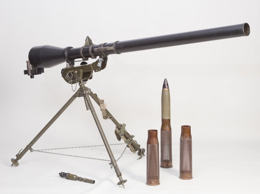 US ARMY 75mm RECOILESS RIFLE M20 ANTITANK WEAPON