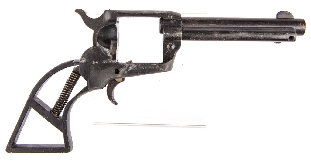 ROHM MODEL 66 REVOLVER FRAME 22 CAL: ROHM MODEL 66 REVOLVER FRAME 22 CAL Caliber / Gauge: 22 Barrel Length: 4.75" Serial Number: 319823