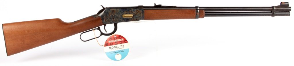 WINCHESTER MODEL 94 RIFLE 30-30 IN BOX: WINCHESTER MODEL 94 RIFLE 30-30 IN BOX Original box and papers Caliber / Gauge: 30-30 Serial Number: 3156807 Provenance: Collection of Jack Barnhill (1918 - 2015). Jack lived an intriguing life, engag